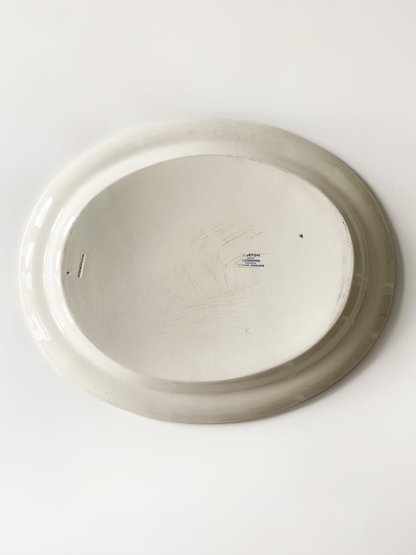 Antique Wedgwood Boston XL Serving Platter 18.5"