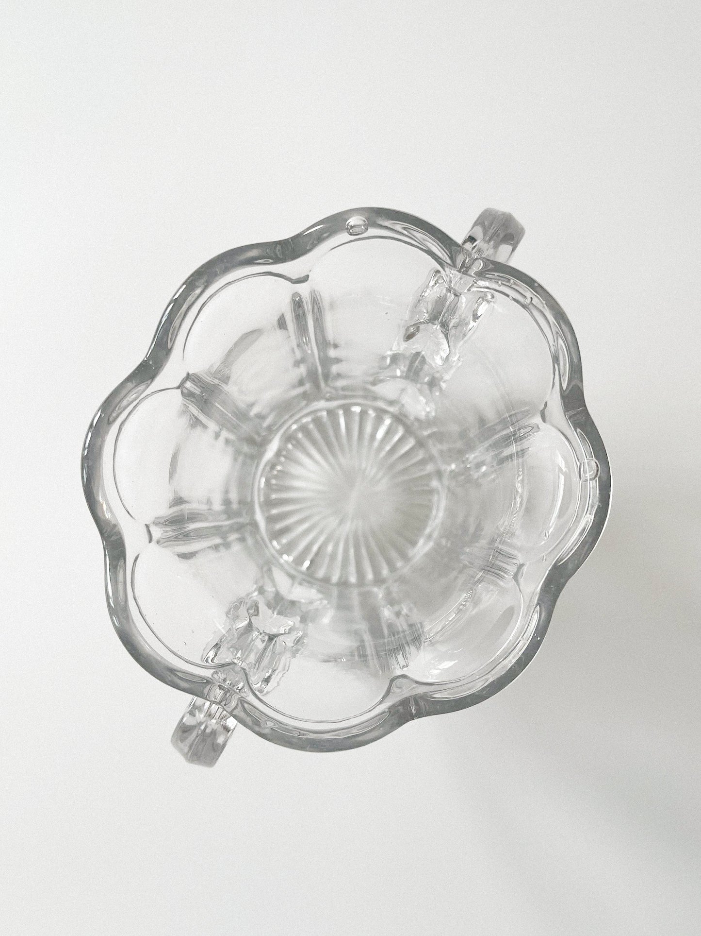 Antique EAPG O'Hara Glass Loop Celery Vase