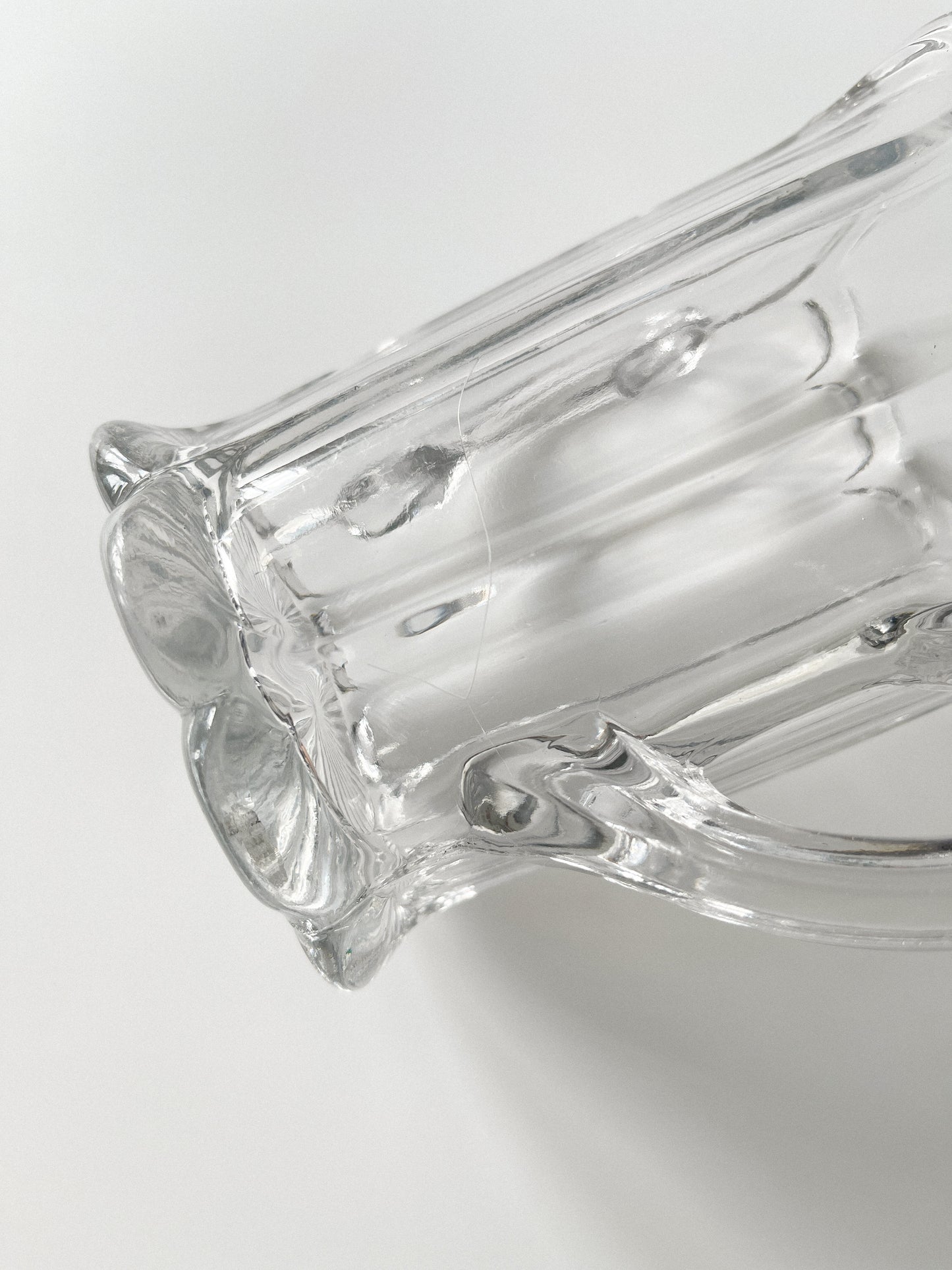 Antique EAPG O'Hara Glass Loop Celery Vase