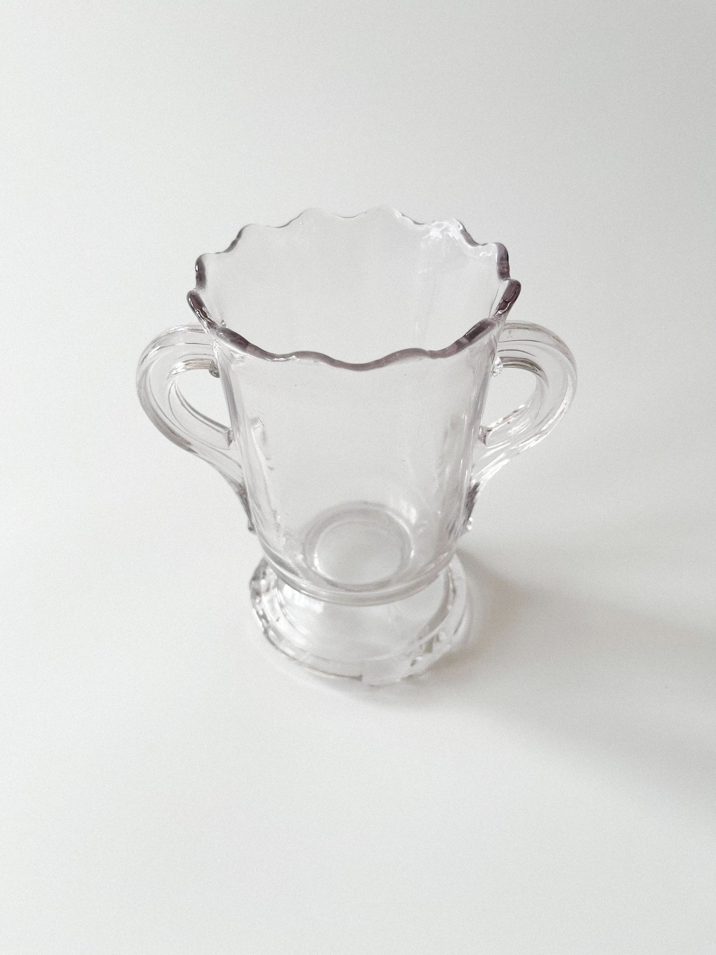 Antique EAPG Footed Celery Vase Spooner