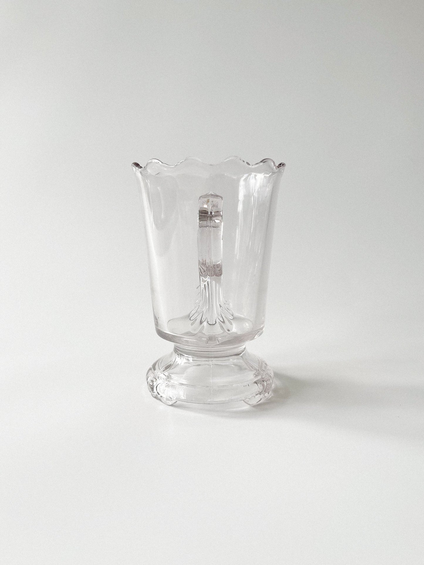 Antique EAPG Footed Celery Vase Spooner