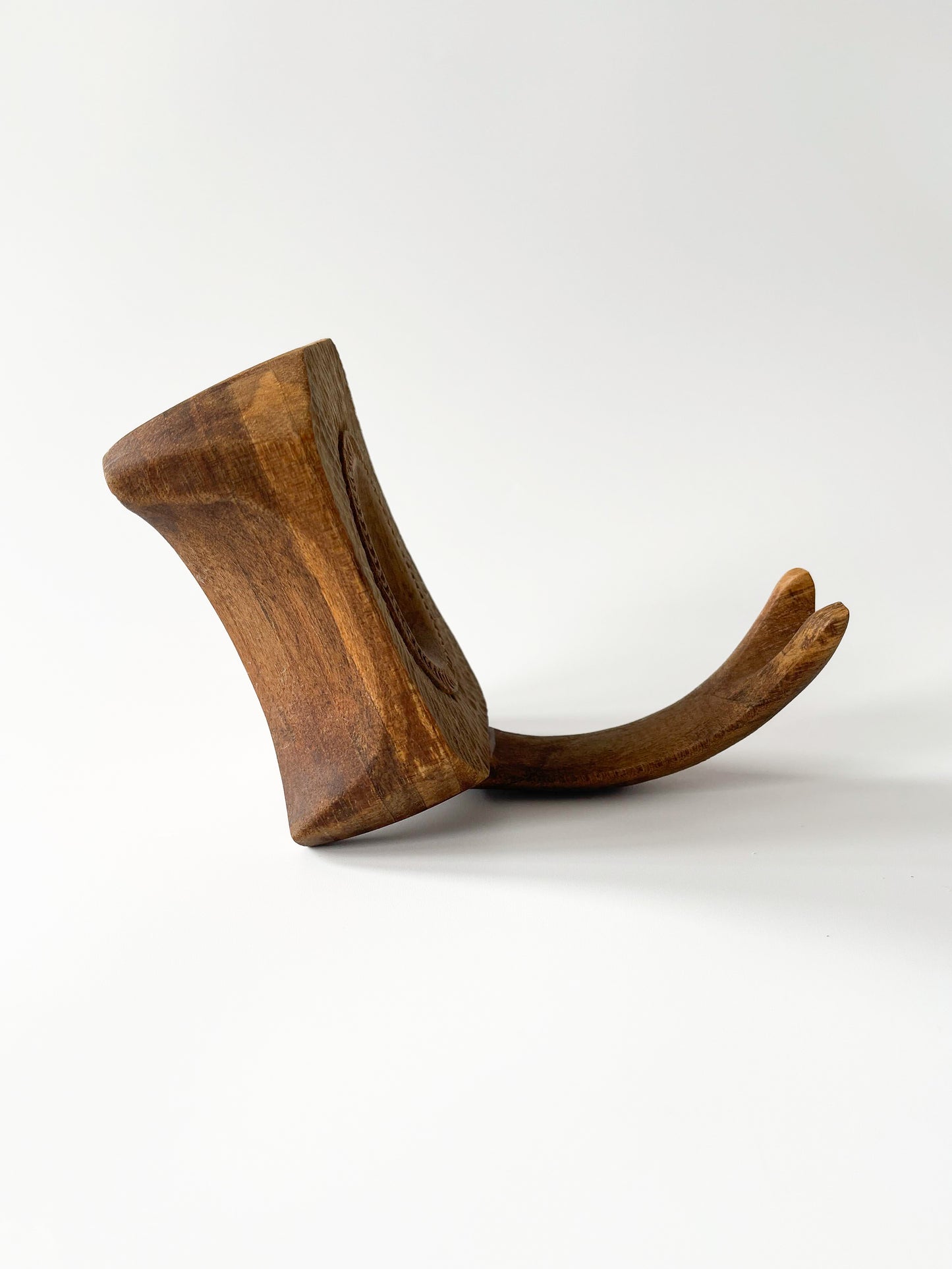 Vintage Hand Carved Wooden Wall Hook