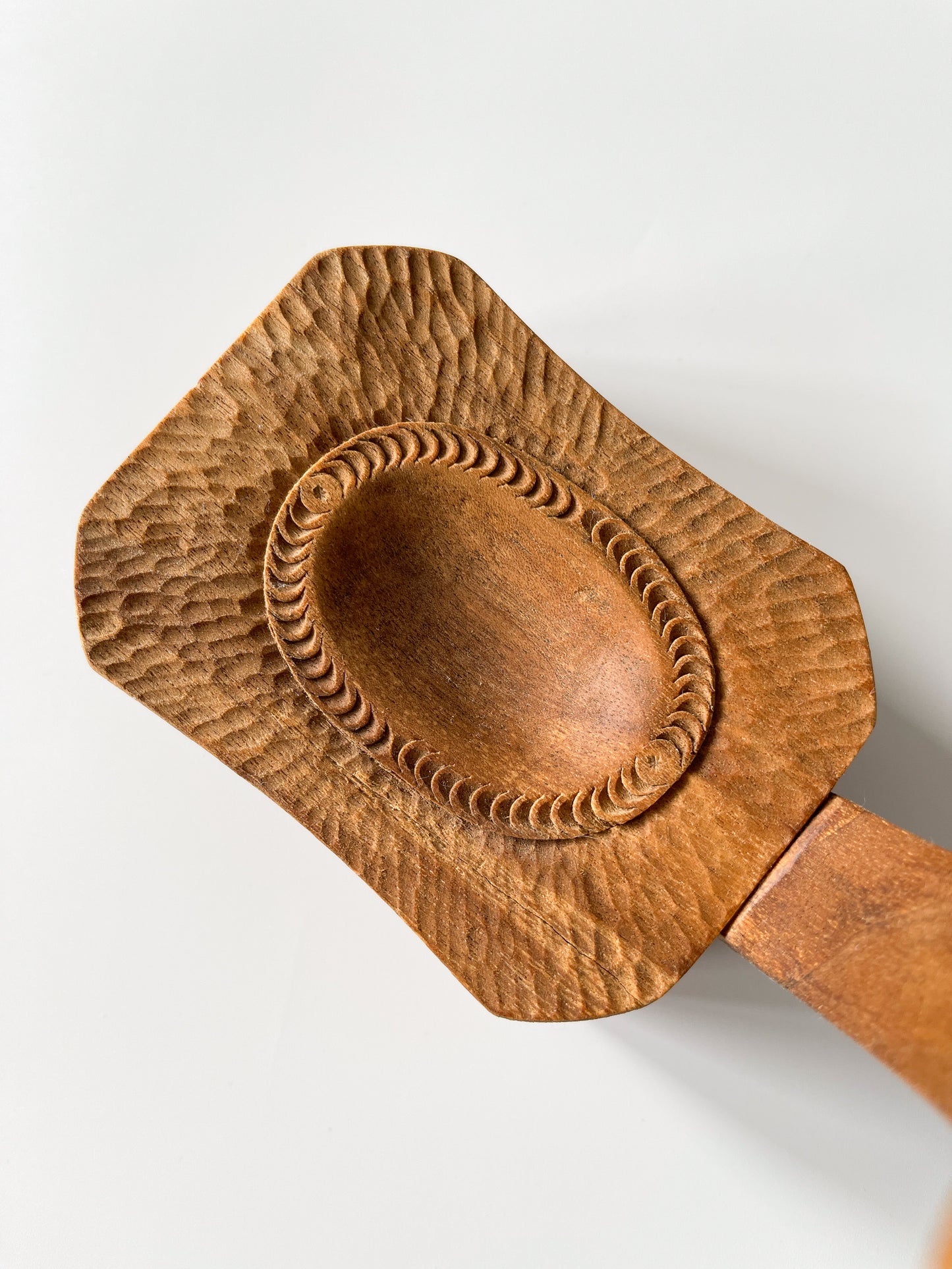 Vintage Hand Carved Wooden Wall Hook