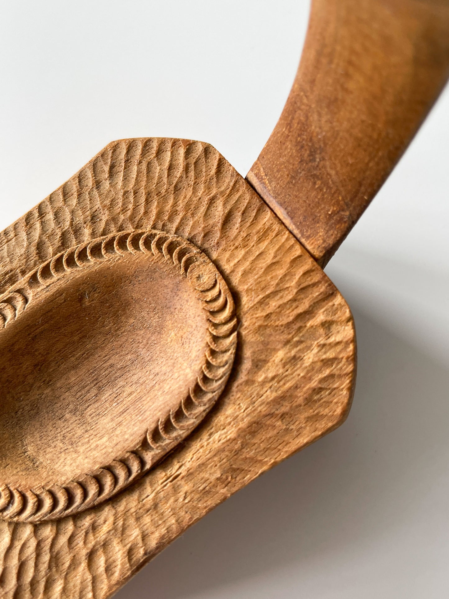 Vintage Hand Carved Wooden Wall Hook
