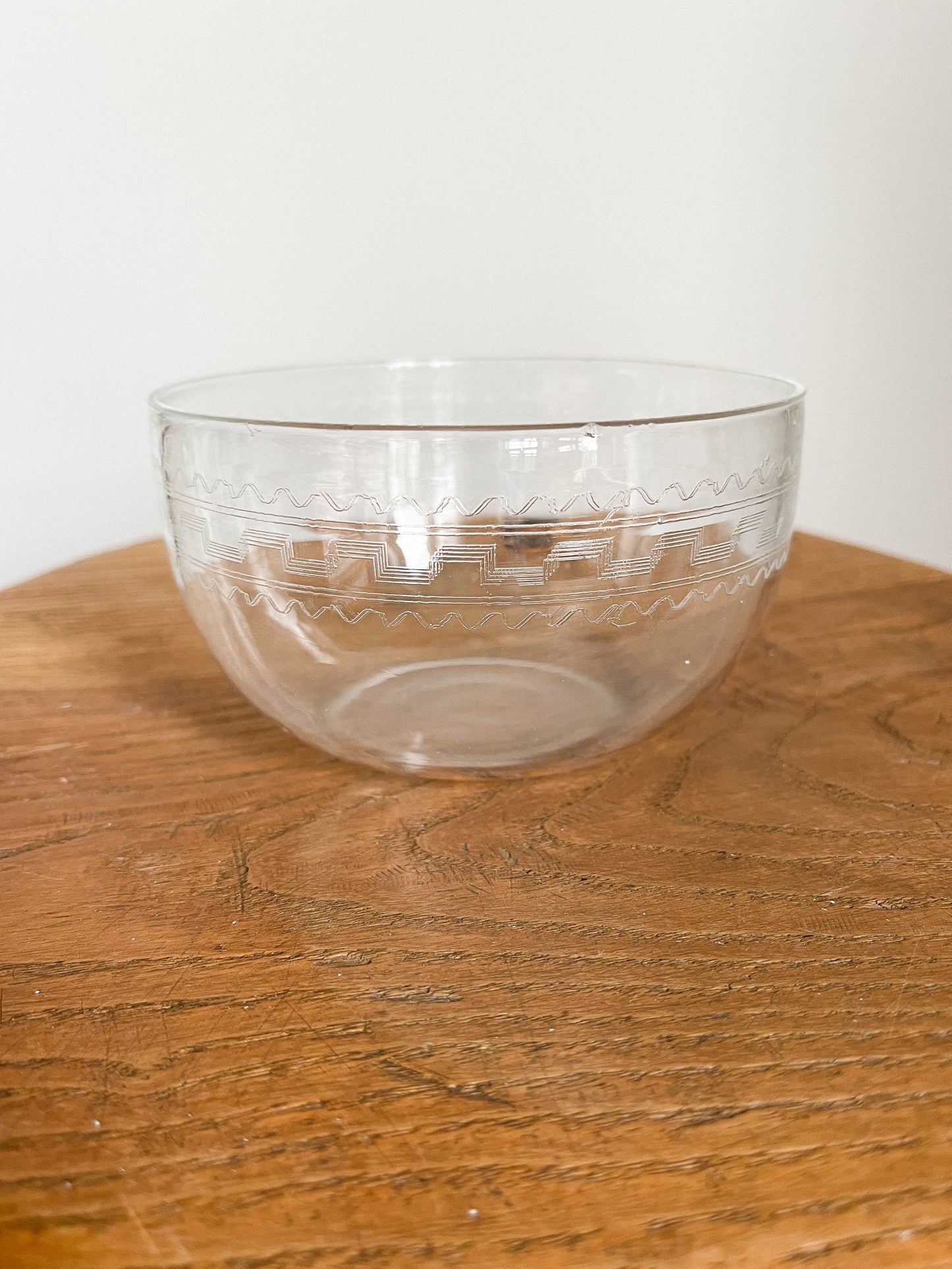 Antique Victorian Etched Glass Finger Bowls