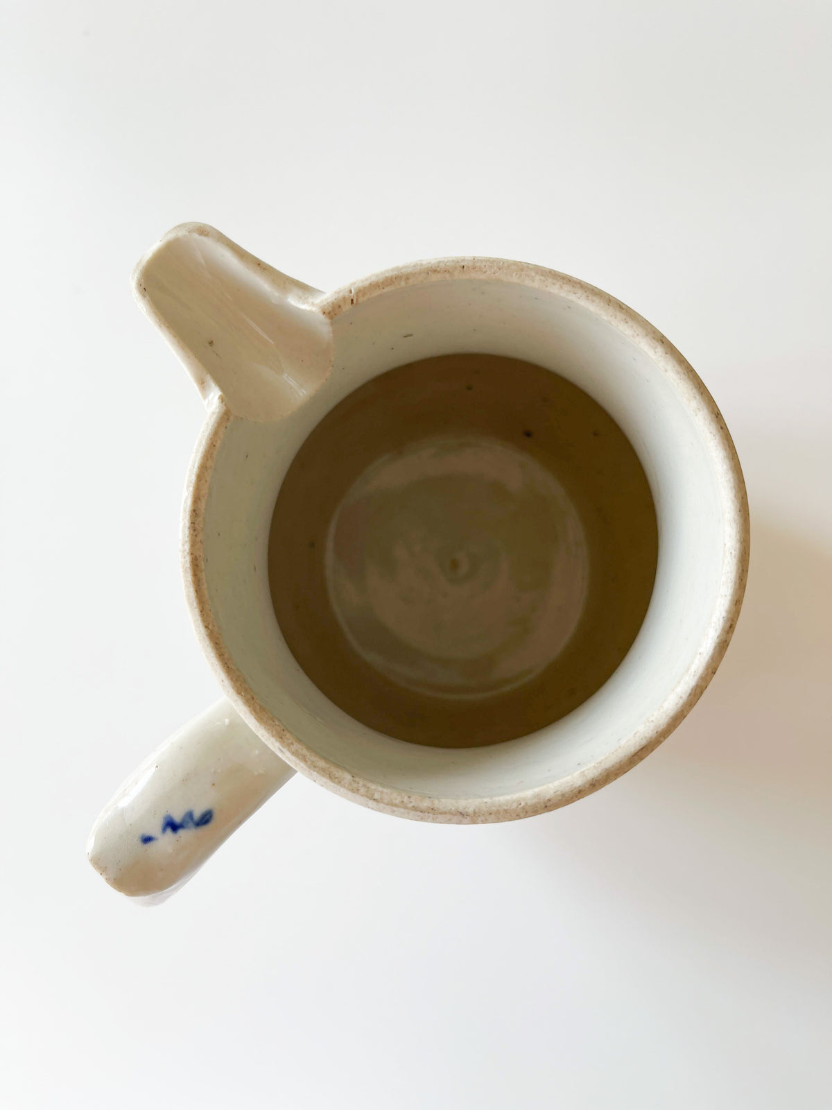 Antique Saint-Uze French Stoneware Pitcher