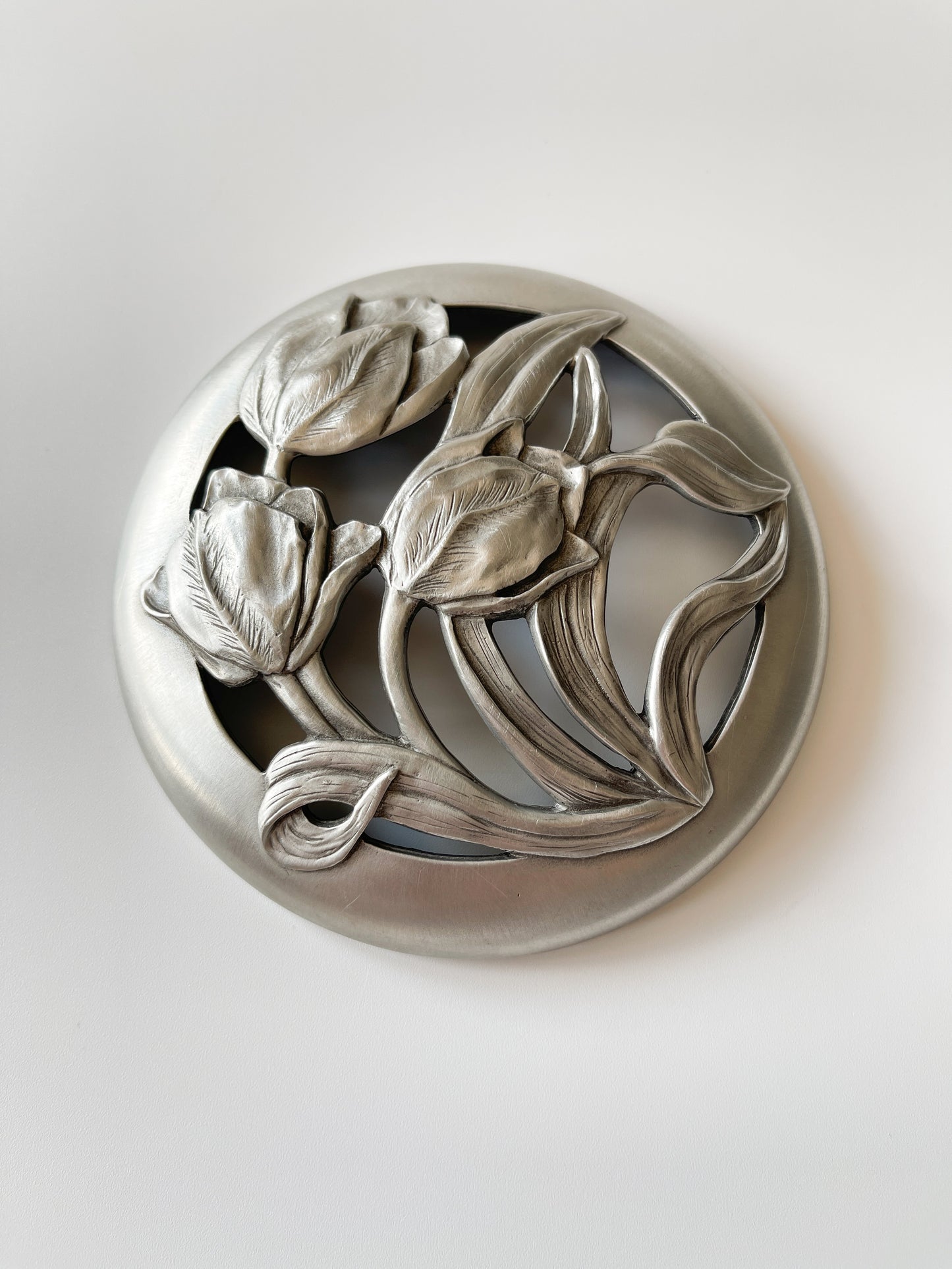 Vintage Seagull Pewter Potpourri Jar