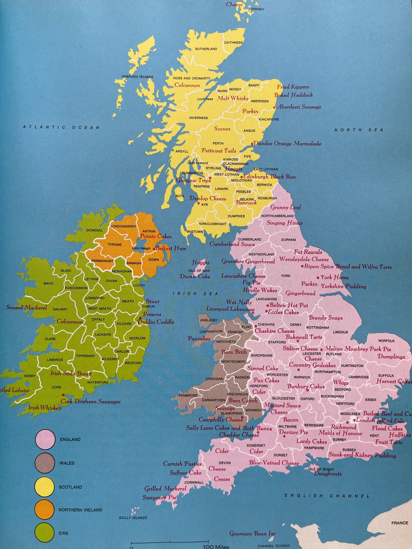 The Cooking of the British Isles (1969) Time-Life Foods of the World by Adrian Bailey