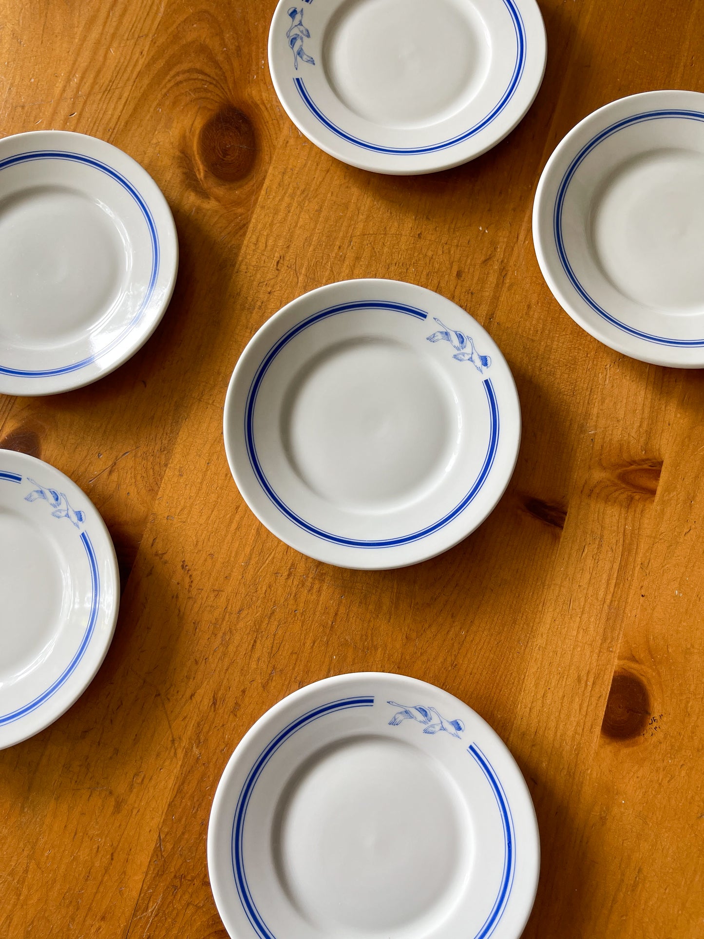 Vintage Small Porcelain Hotelware Plates from the Hotel Britannia, Muskoka, ON.