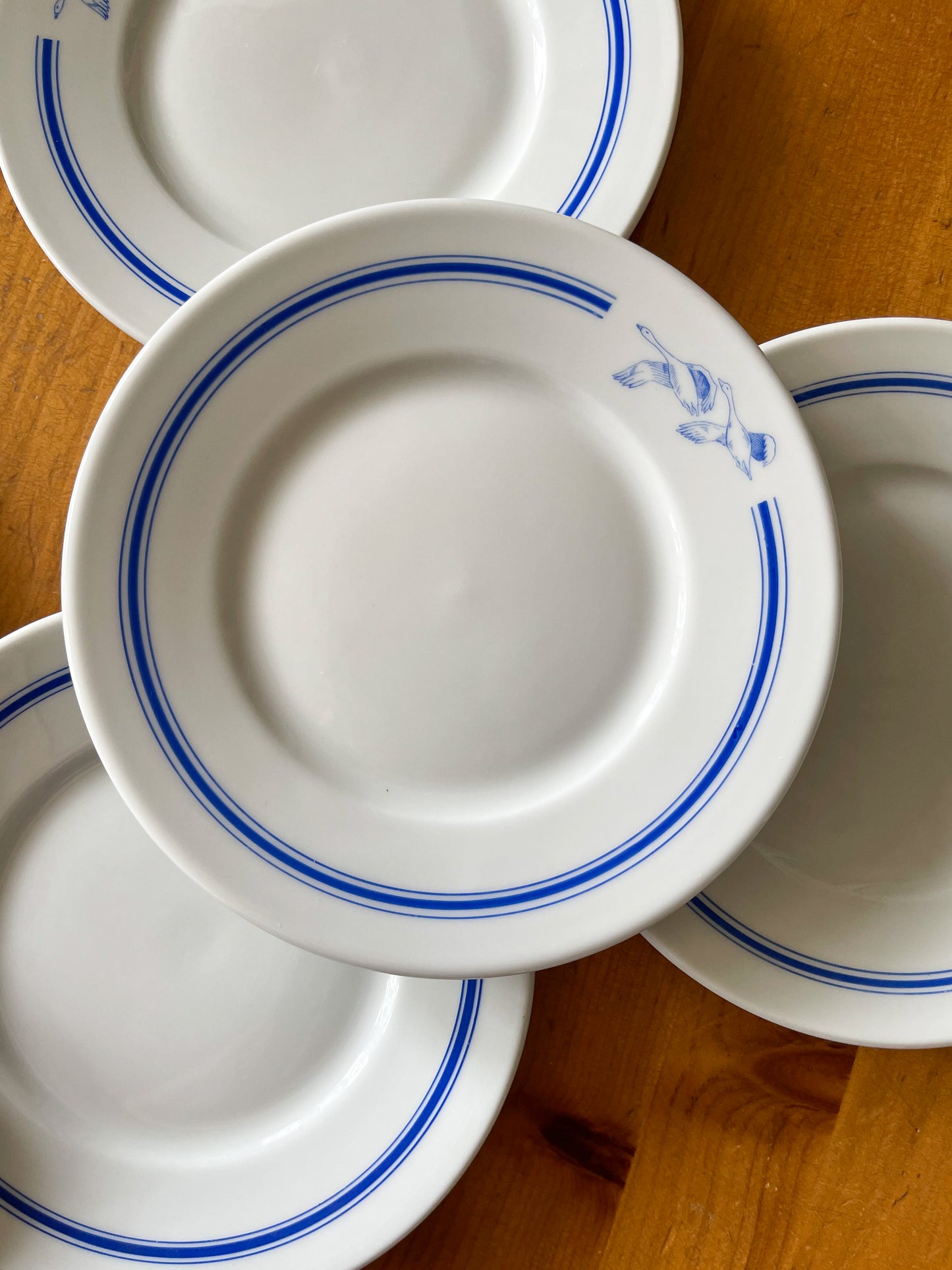 Vintage Small Porcelain Hotelware Plates from the Hotel Britannia, Muskoka, ON.