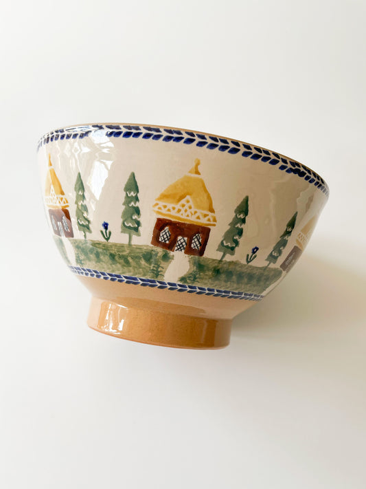 Nicholas Mosse Cottage Garden Large Footed Bowl 9.5"