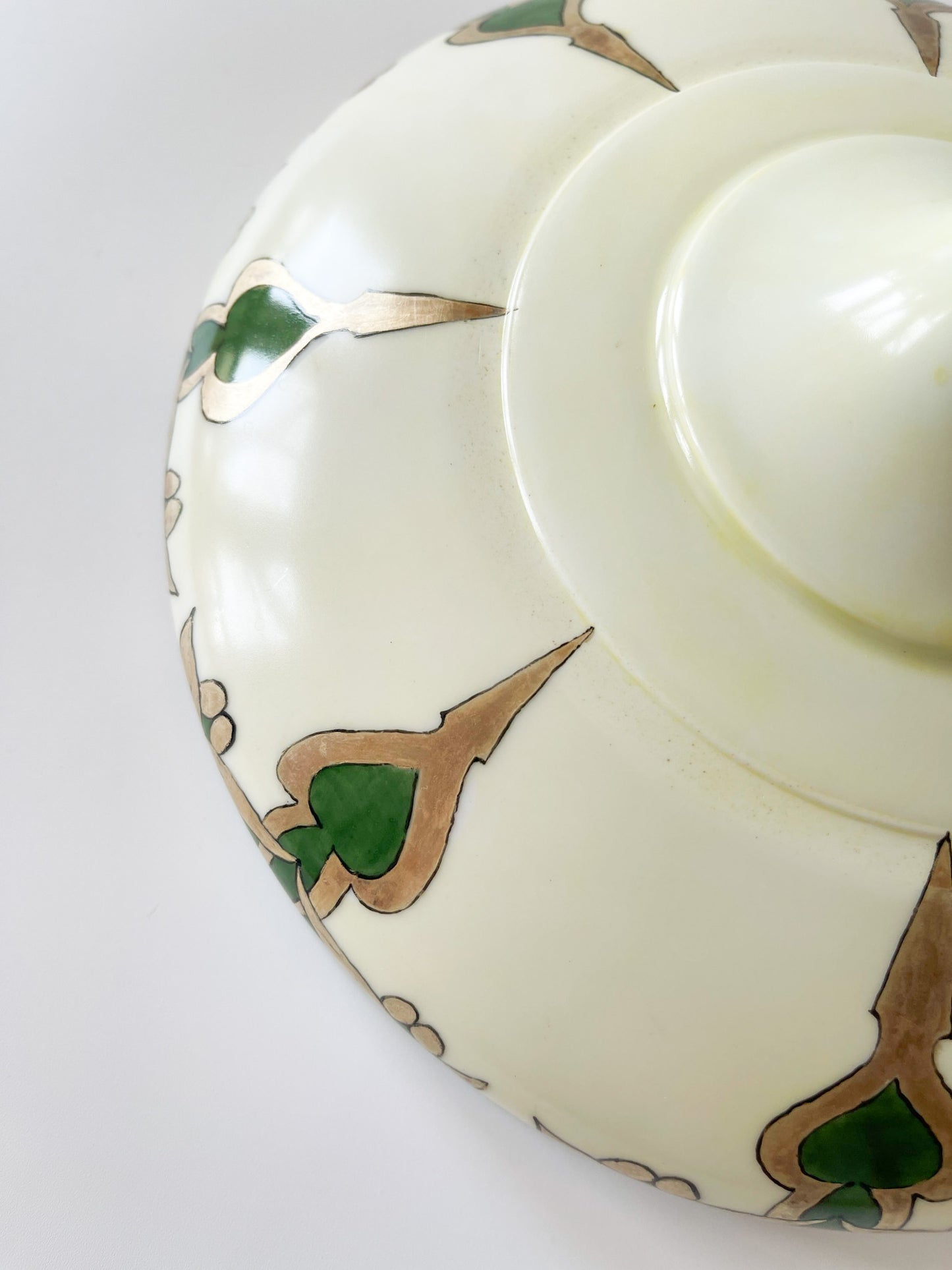 Antique Art Nouveau Limoges Porcelain Pedestal Compote