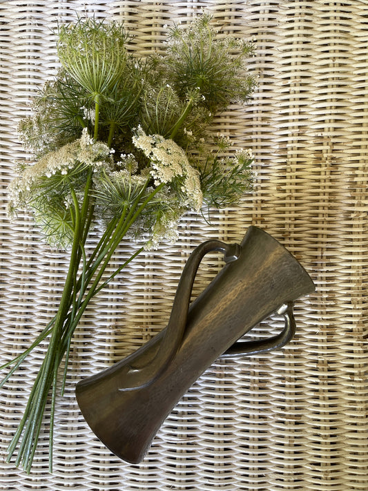 Antique Tudric Pewter Twin-Handled Vase by Oliver Baker for Liberty & Co.