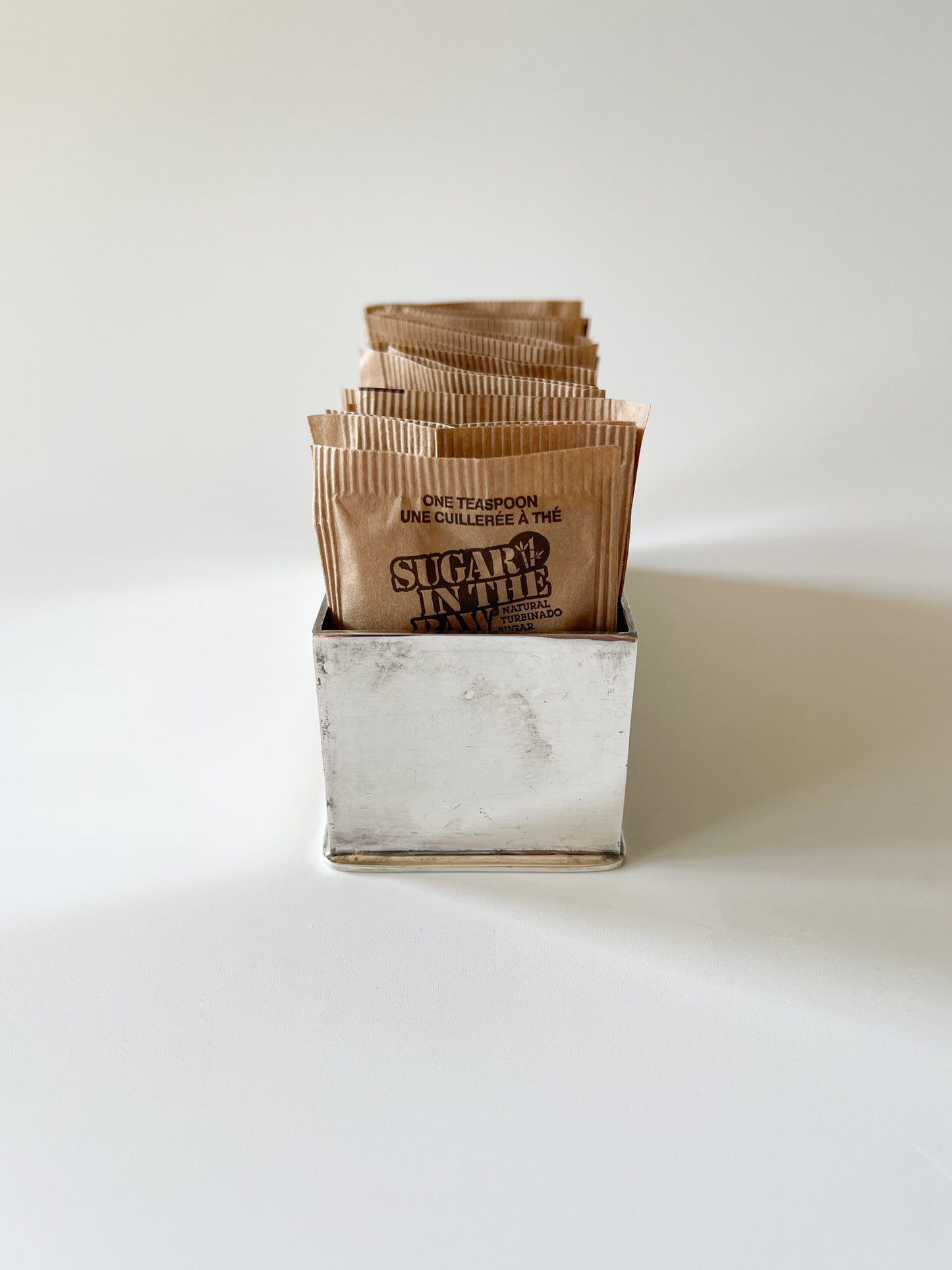 Vintage Hotelware Silver Plate Sugar Packet Holder