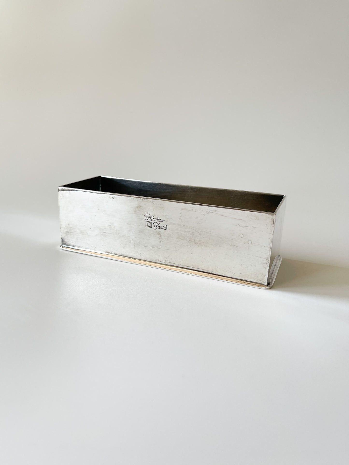 Vintage Hotelware Silver Plate Sugar Packet Holder