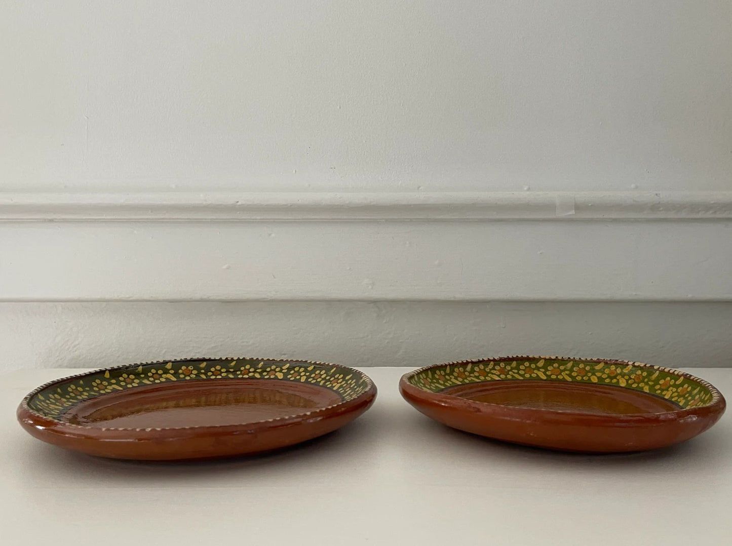 Vintage Mexican Pottery Plates