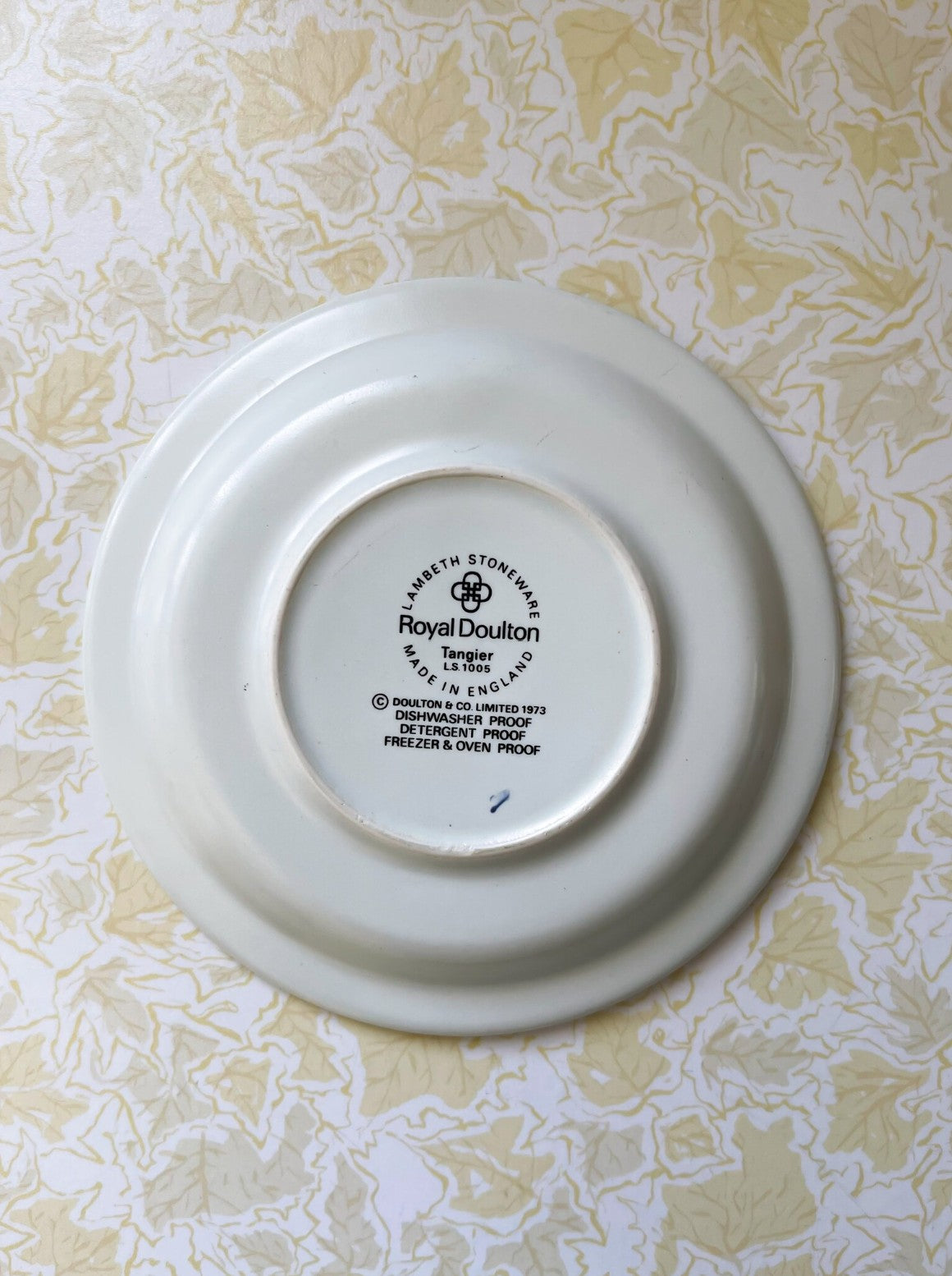 Vintage Stoneware Coffee Cups & Saucers