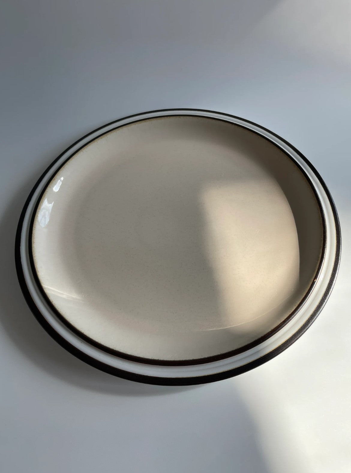 Vintage Denby Platter and Serving Bowl