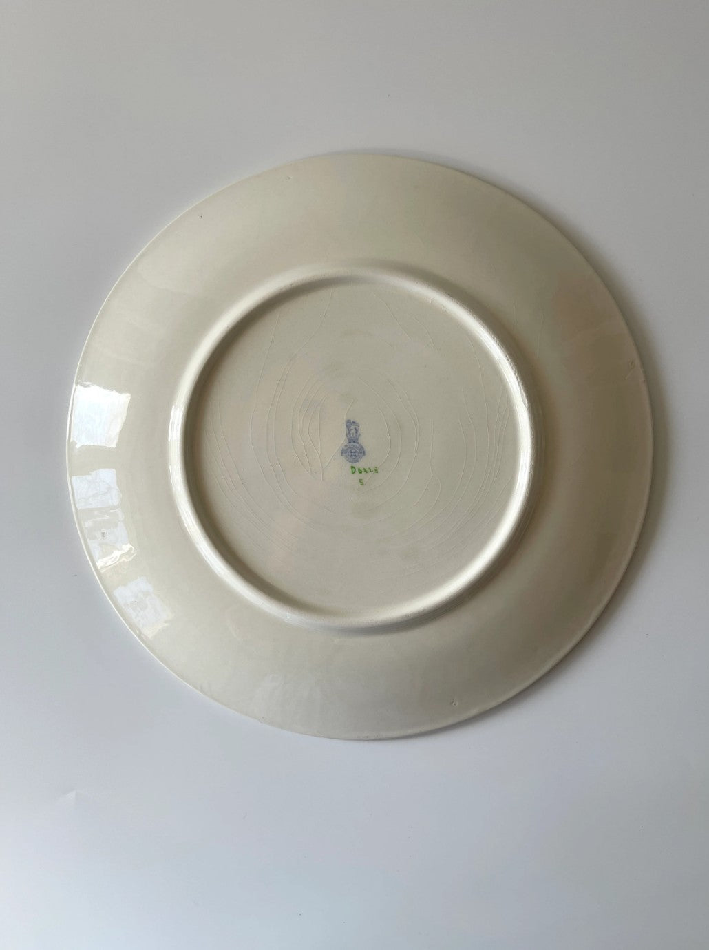 Vintage Hand Painted Nasturtium Platter