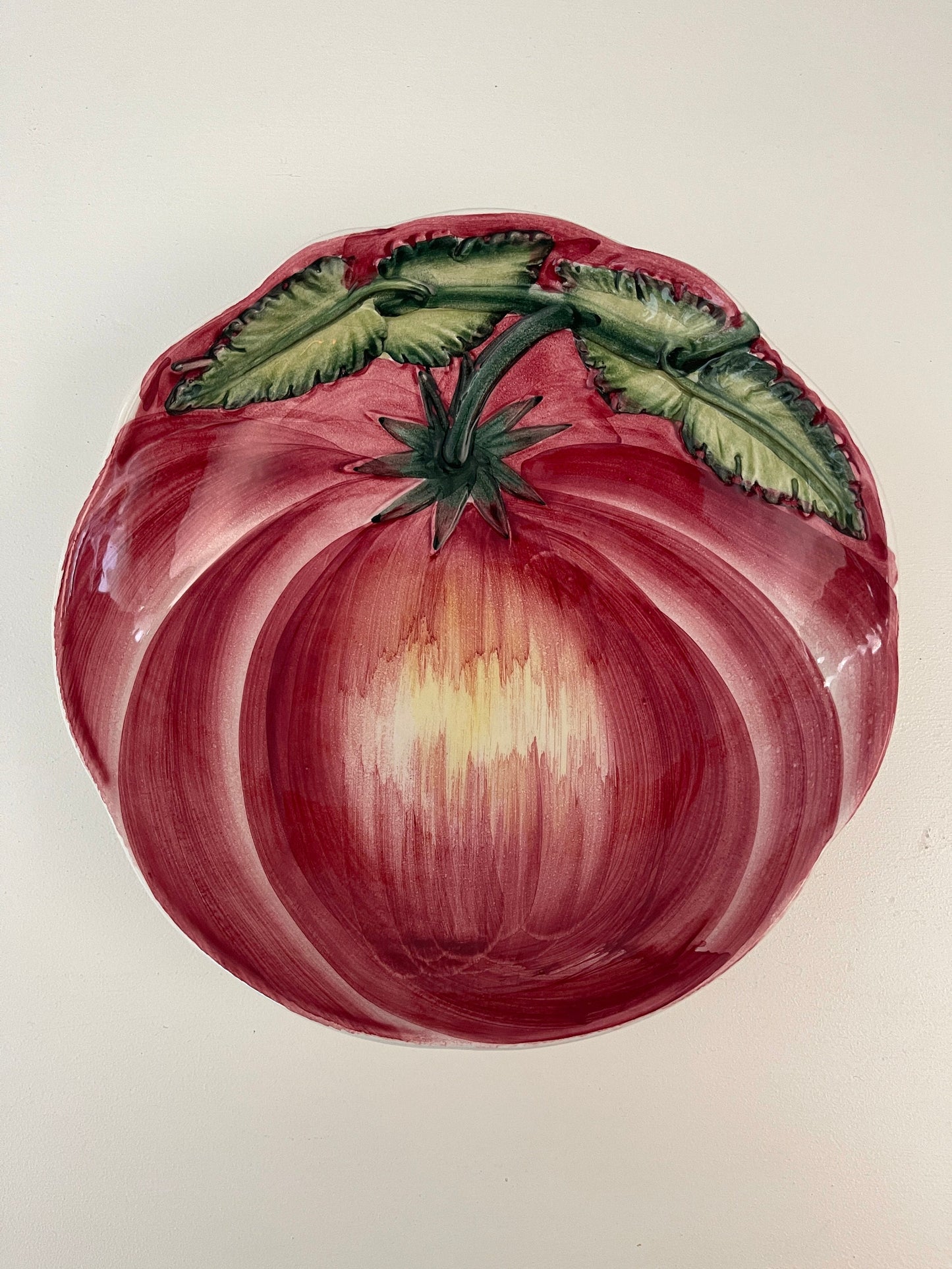 Vintage Italian Hand Painted Fruit and Vegetable Bowl Set