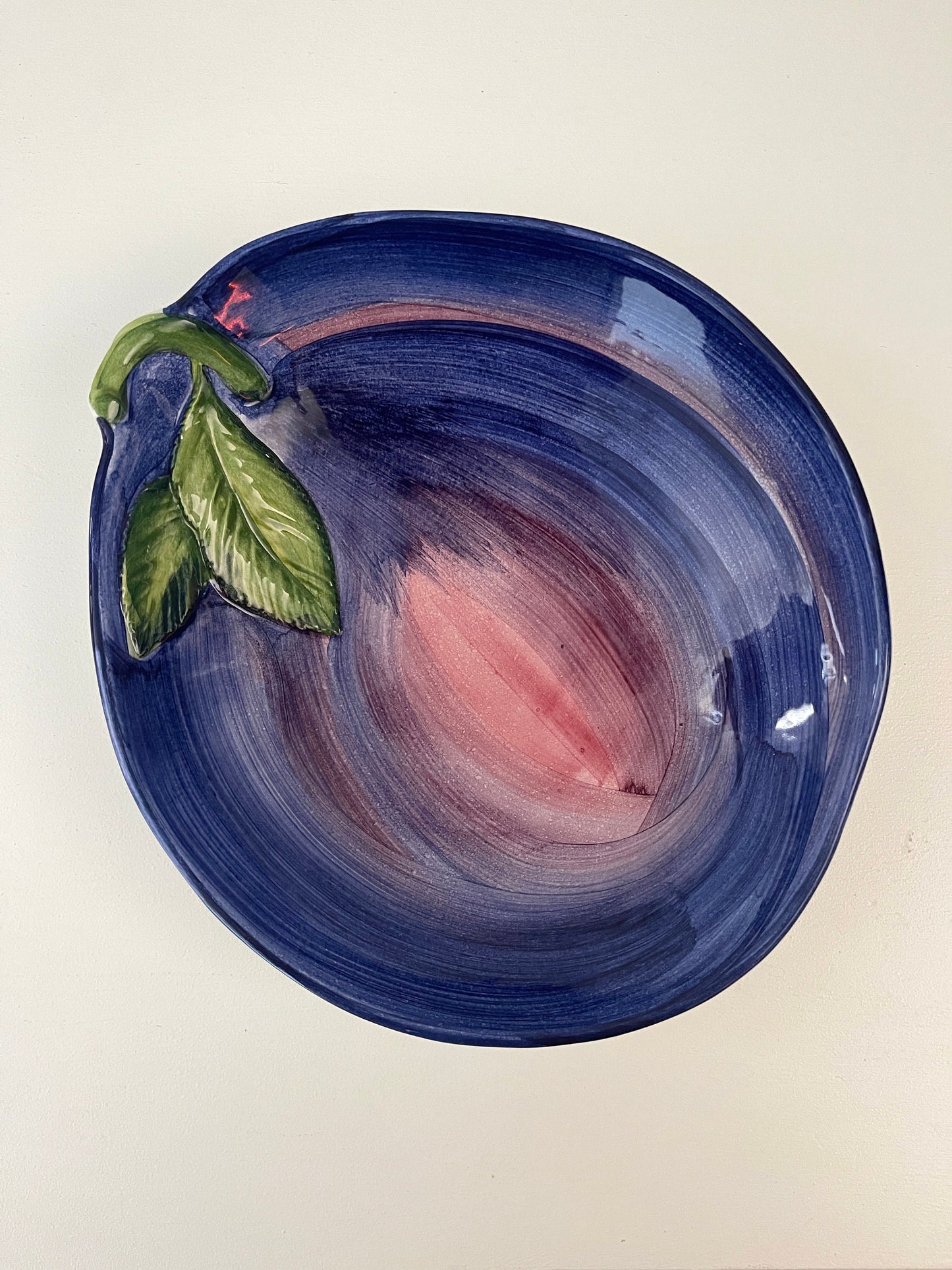 Vintage Italian Hand Painted Fruit and Vegetable Bowl Set