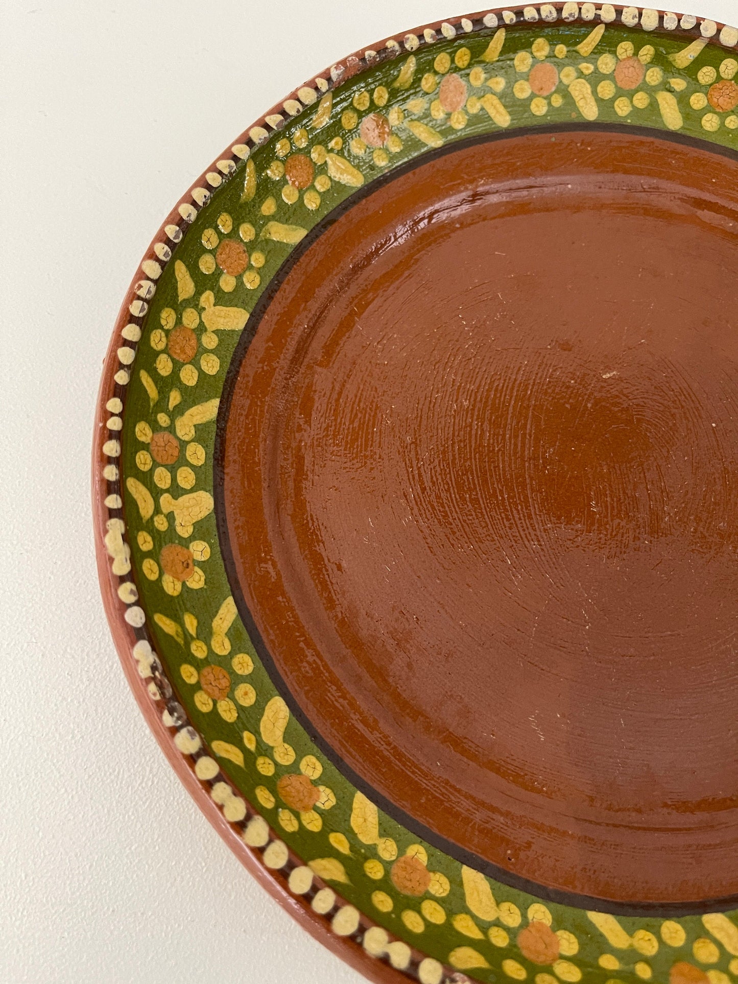 Vintage Mexican Pottery Plates