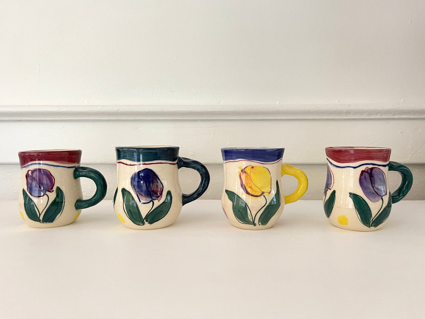 Vintage Handmade Studio Pottery Set