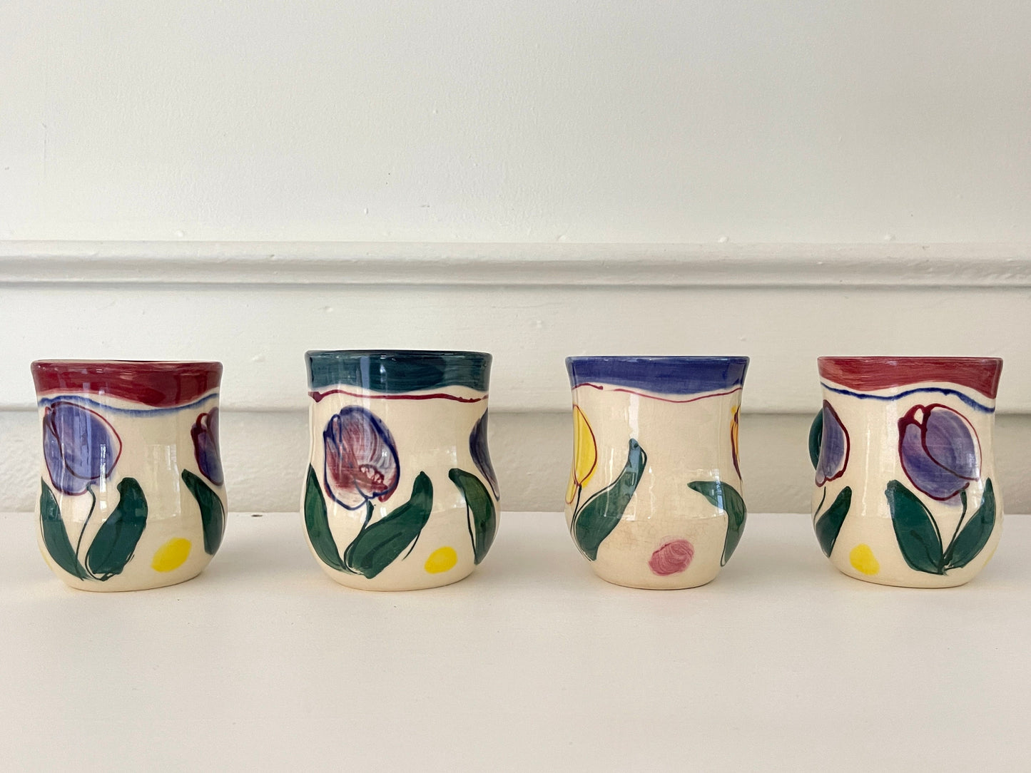 Vintage Handmade Studio Pottery Set