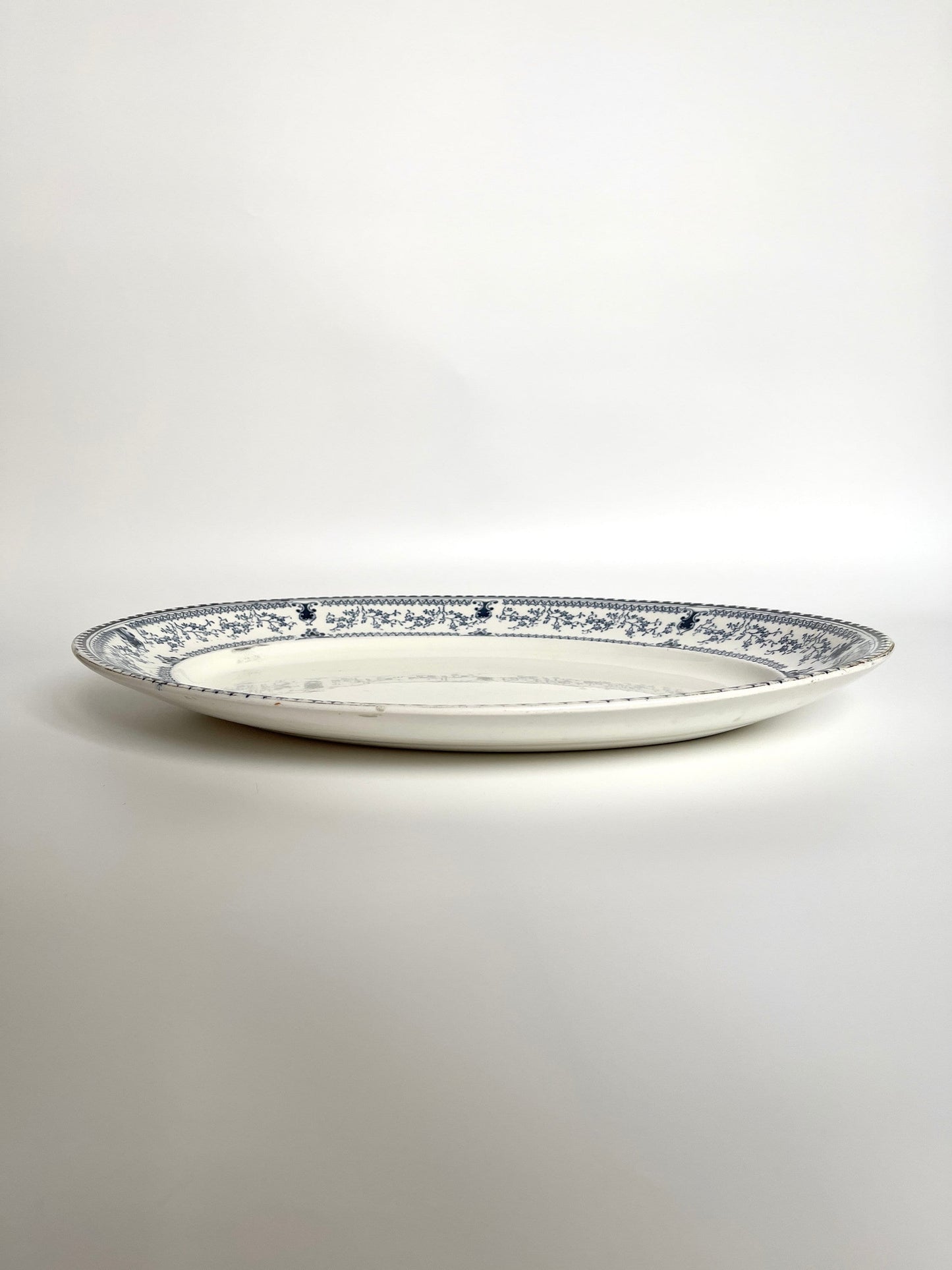 Antique John Maddock & Sons Transferware Ironstone Serving Platter
