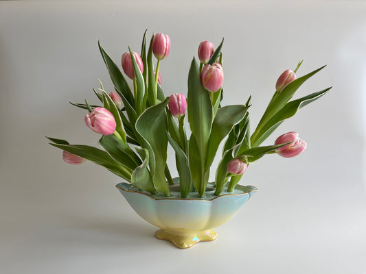 Vintage 1950s Lustreware Mantle Vase
