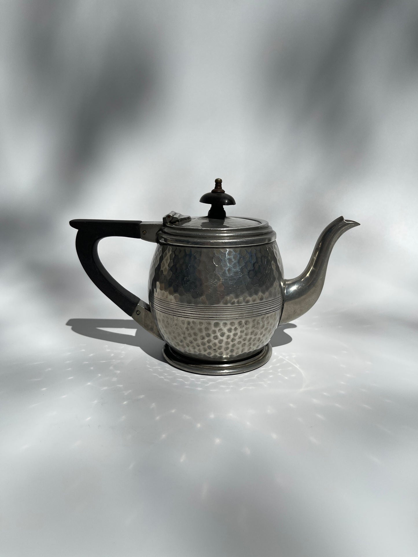 Hammered Pewter Tea / Coffee Set