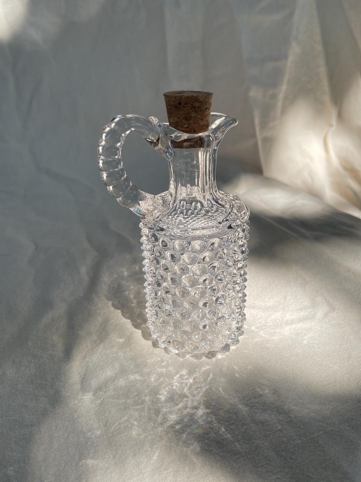Antique EAPG Hobnail Cruet Bottle