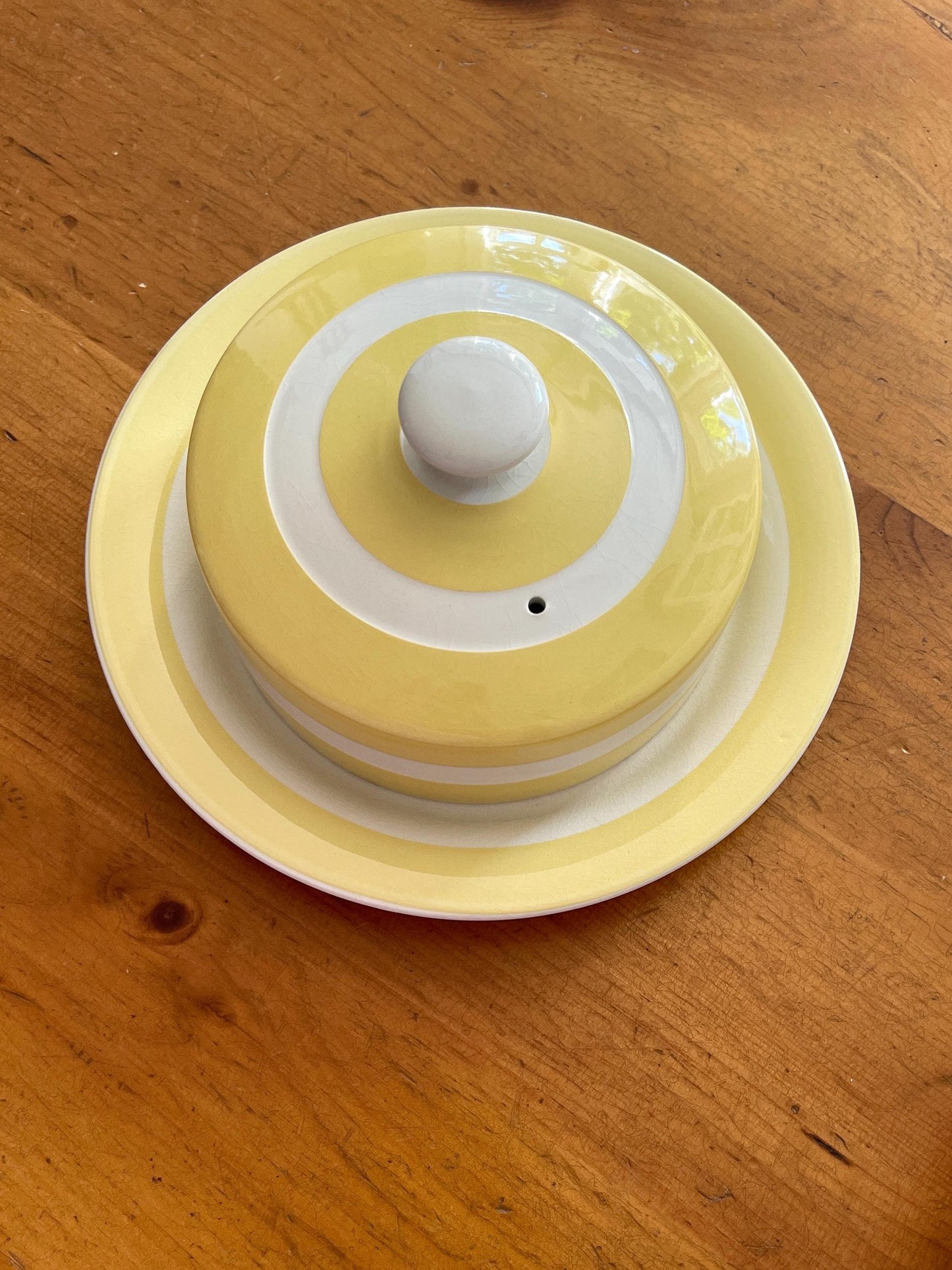 T. G. Green Cornishware Cheese Dish